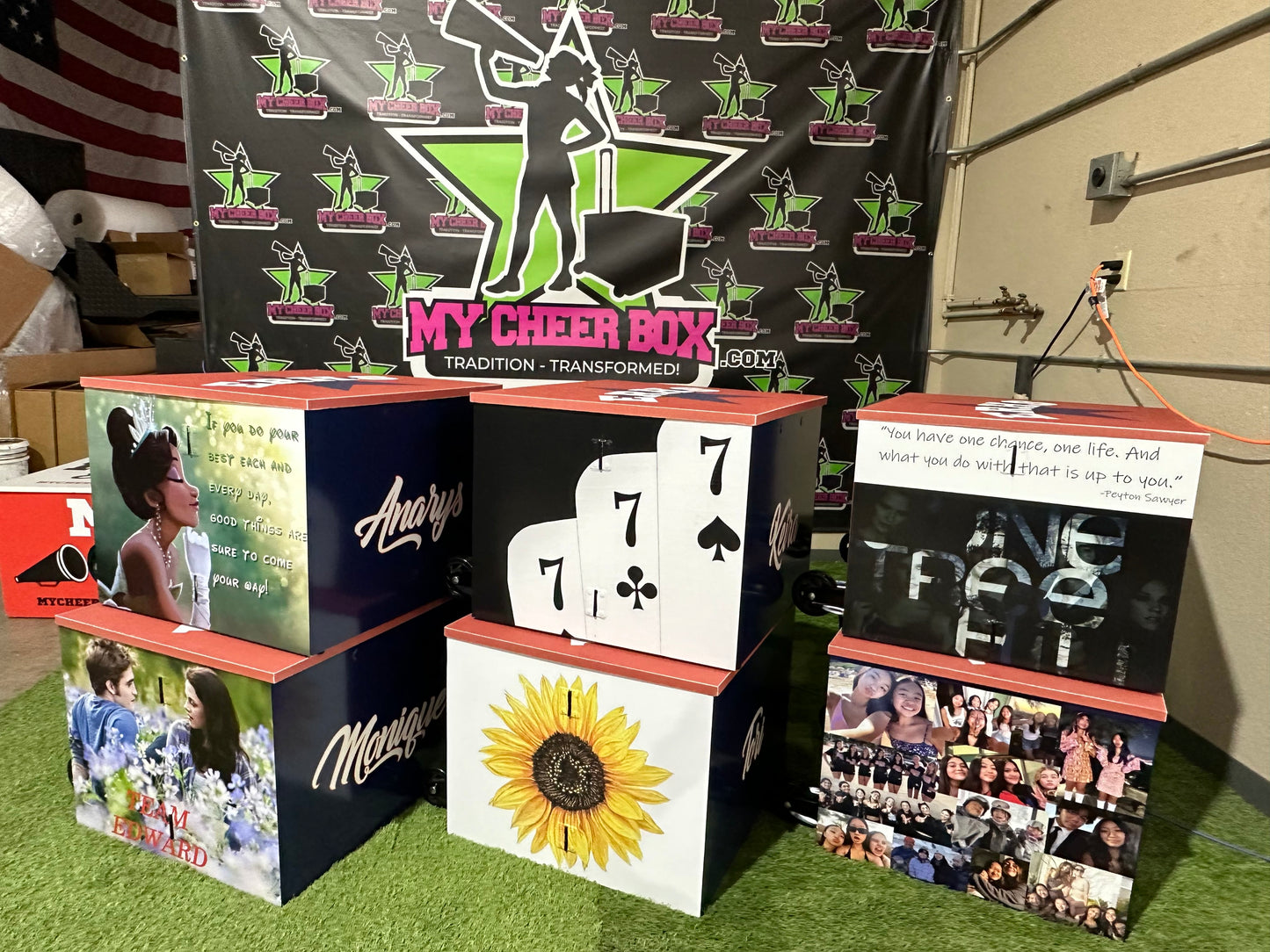 Personalize Your 3 Sides! - 18 Tall Collapsible MCB
