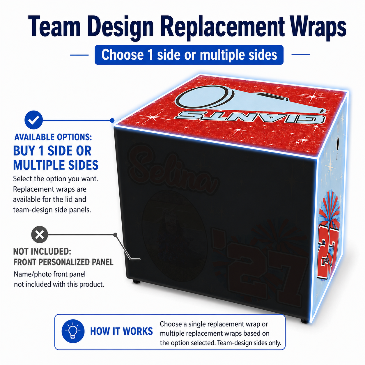 Team Design Replacement Wraps