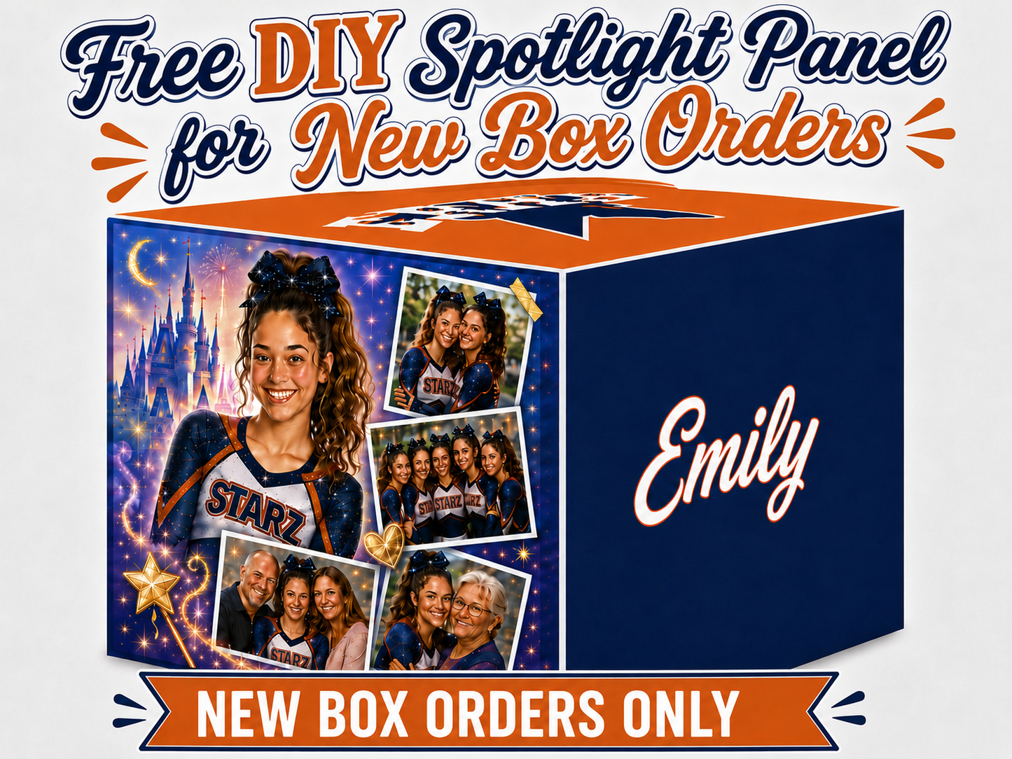 New Box Orders: Design Your Own Spotlight Panel for Free
