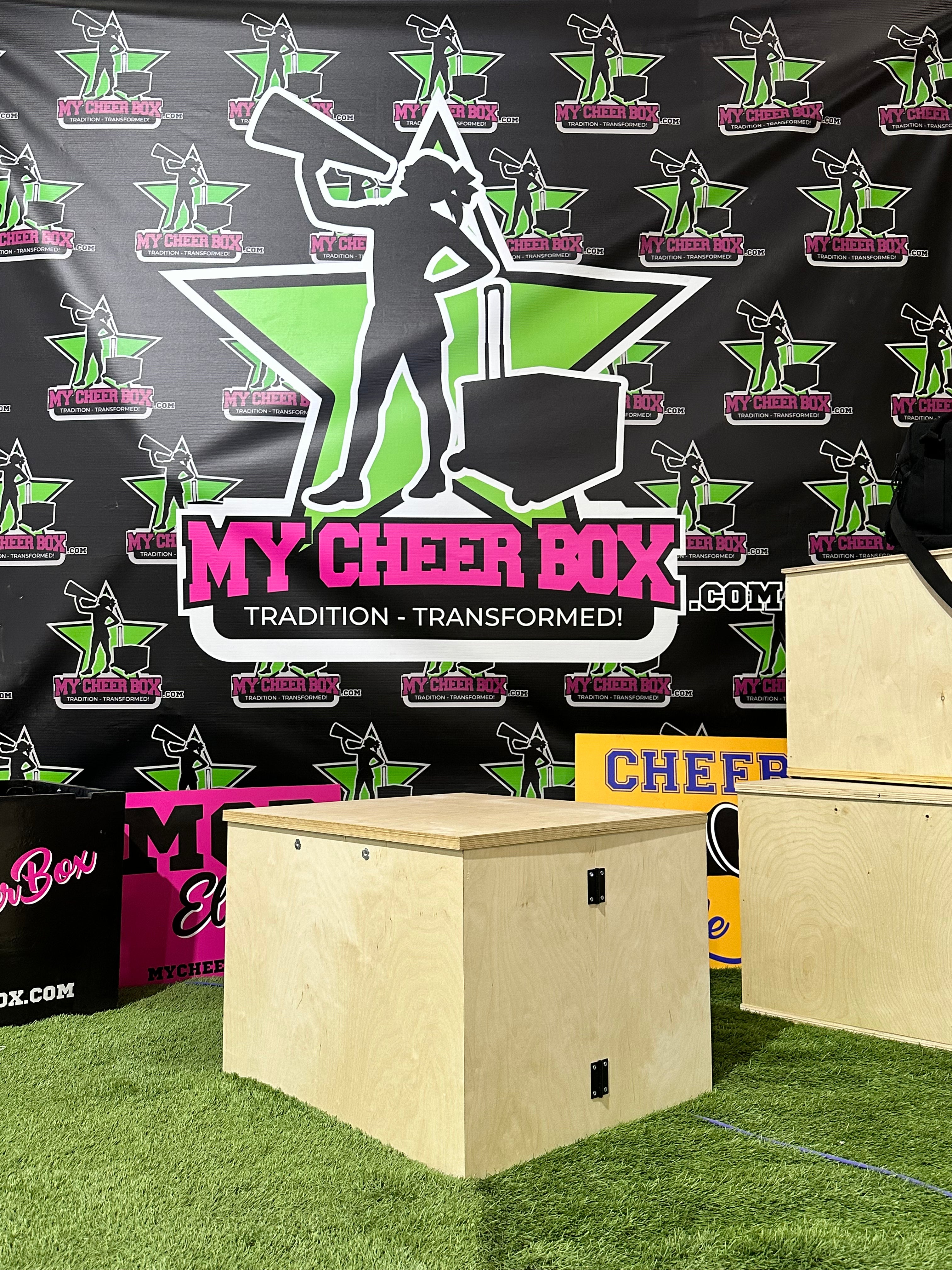 Bare Bones Full Size (Not Customizable)Bare Bones Full Size (

Bare Bones Full Size Cheer Box – a plain, unfinished cheer box with no exterior design and no added accessories. Ready for you to accessorize and design yourself.
