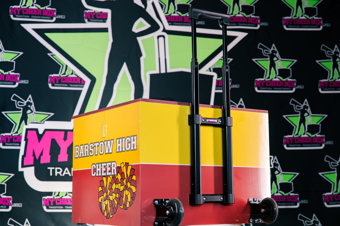 Cheer Box Wheels and Handle Kit