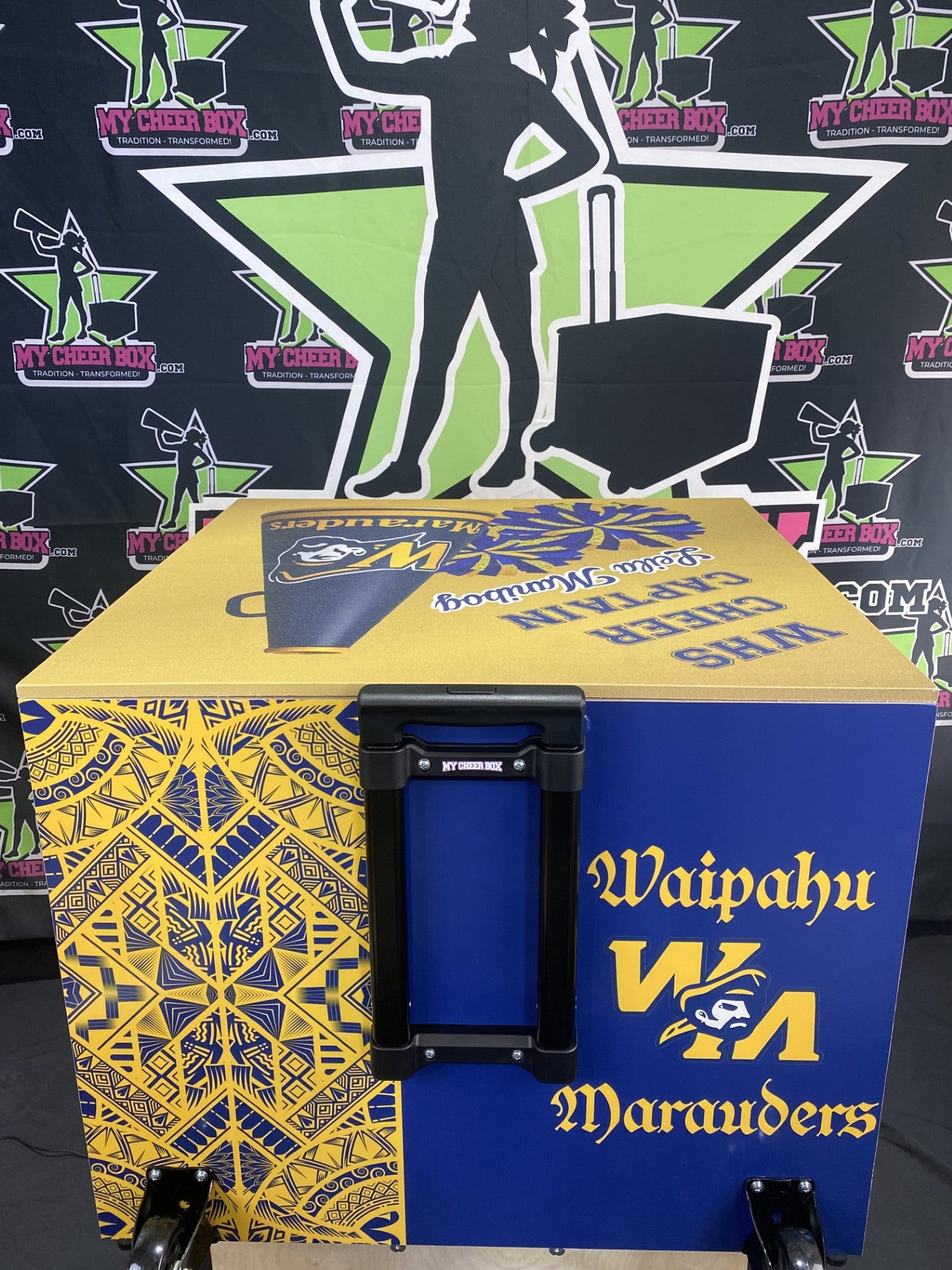 24 Inch Tall Fold Flat Mega MCB - w/ Customizable Team Design