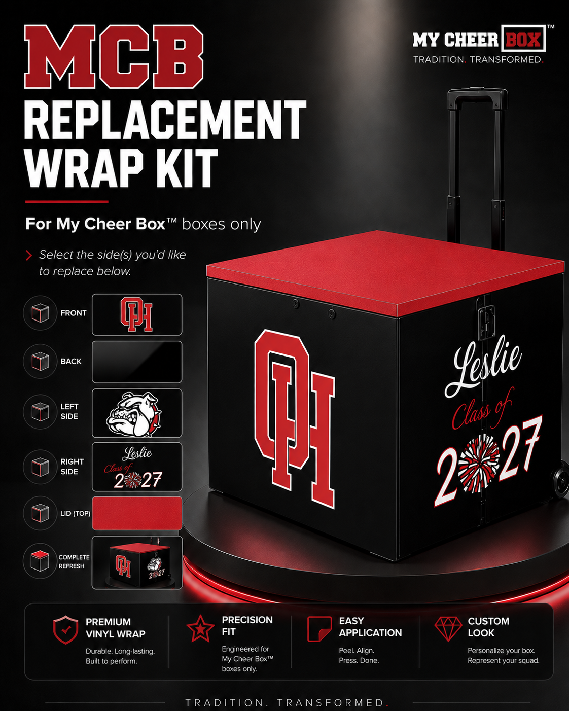 Oak Hills Replacement Wraps