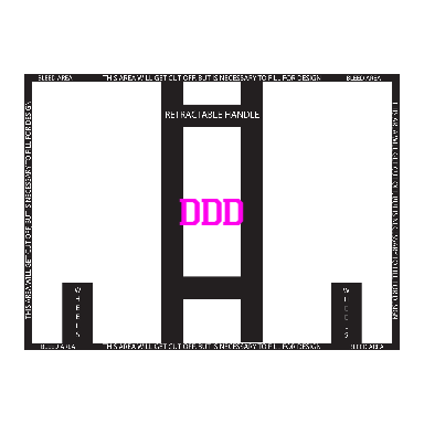 Personalize Your 3 Sides! - 18 Tall Collapsible MCB