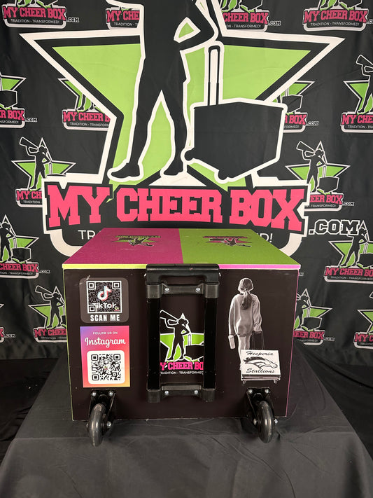 Let US design it for YOU! - 18" Fully Customizable Collapsible Cheer Box